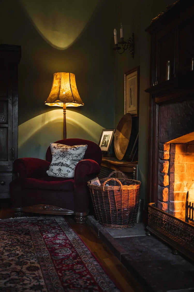 Fireplace living room