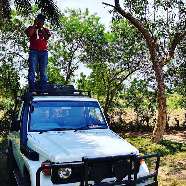 today's office. a #shamba near mile 5 of the rolling hills of #tororo #uganda.

#designafrica&nbsp;#hcd #nomads