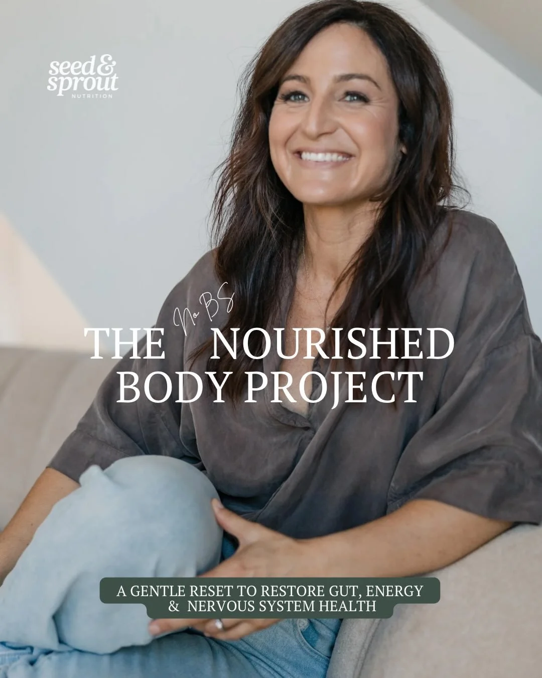 The No BS Nourished Body Project is on!! 🔥 

This time of year often brings talk of resets, resolutions and restriction.

While the intention to feel better is so beautiful, real health rarely comes from doing more or cutting things out.

In clinic,
