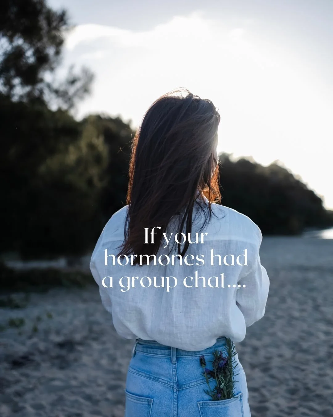 Estrogen is trying to detox. 
Progesterone just wants to feel calm and sleep.
Insulin is begging for protein and fibre.
Cortisol is tired of running away from a bear.
Testosterone is wondering where its spark went.

Hormones aren&rsquo;t random or ev