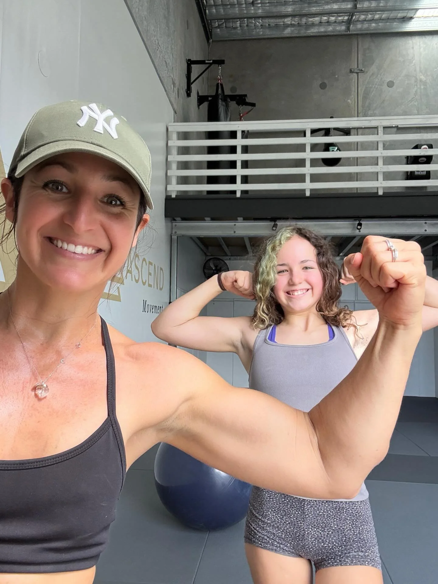 Had a special mom-daughter moment with Willow today as we did our strength session together. 💕

One of my biggest fears as a Mum is that my two daughters will succumb to the long lasting social pressures of women having to be thin to be beautiful. ?
