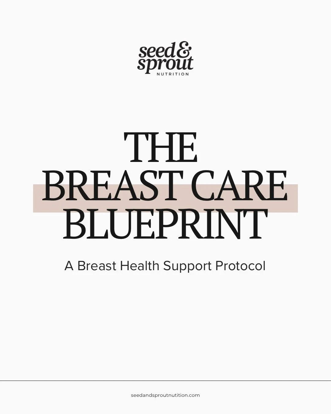 This is a protocol that I am extremely passionate about, as I have several women in my family that have experienced breast cancer. 

Many of you may not have even heard that fibrous, dense breast tissue can increase your risk for breast cancer and re