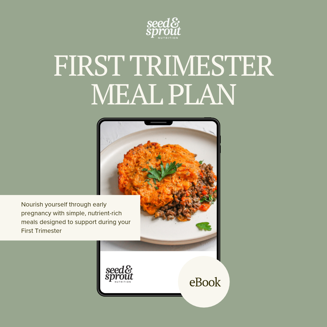 First Trimester Meal Plan