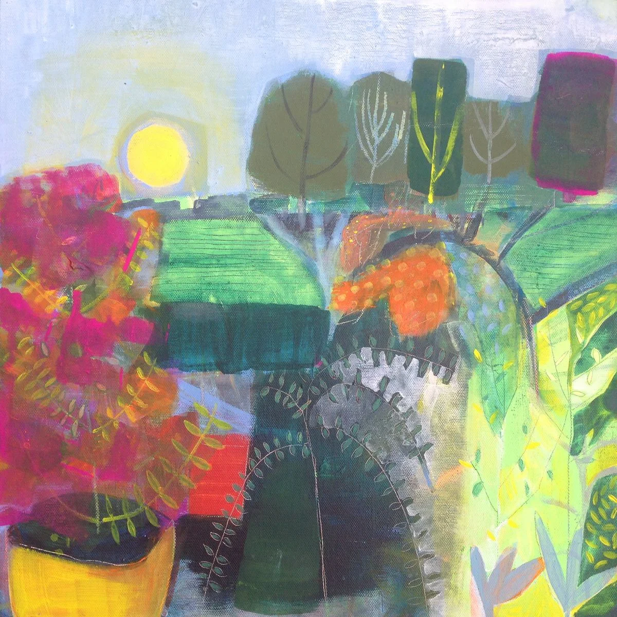 Sunrise From The Studio - SOLD