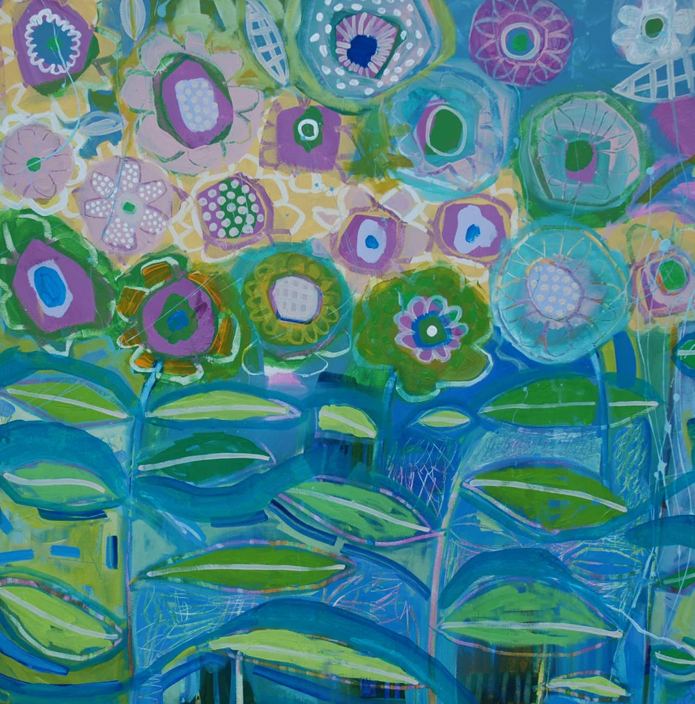 Water Flowers - SOLD