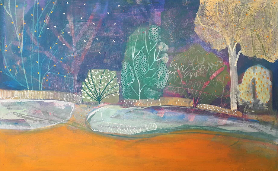 Trees talking - Acrylic on Birch ply.jpg