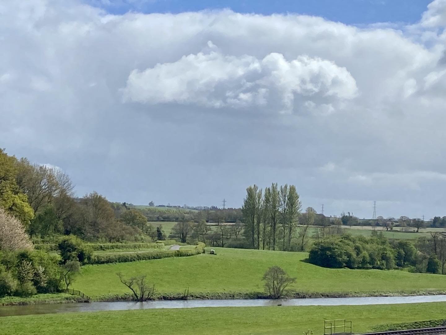 River View
Lines and fluffy cloud

The river Derwent in a freezing English Spring. Someone said I was going through a linear phase with my paintings. I do see landscapes in terms of lines. Looking at this it&rsquo;s not difficult to see why.

#rivers