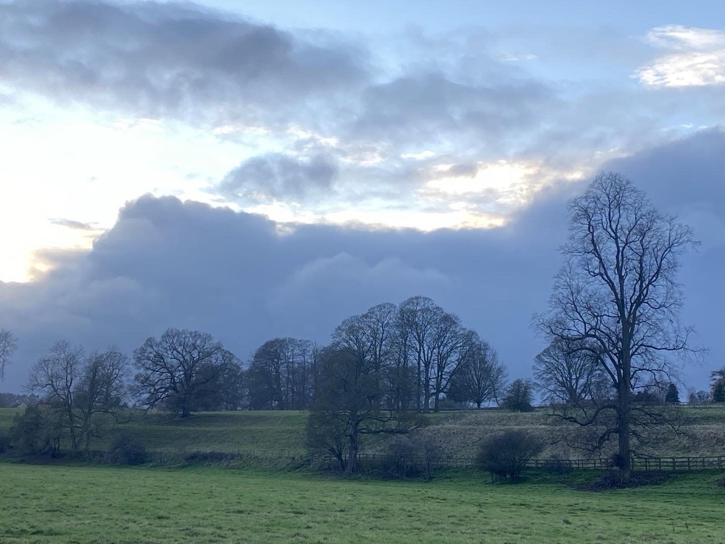 Paint your palette blue and grey

#blueandgreylyrics #englishlandscapes #artistsinspiration #december #cloudlovers #cloudlover☁️ #cloudloversoftheworld #winterportrait #winterportraitphotography #lesleyseegerpaintings #treelovers🌳