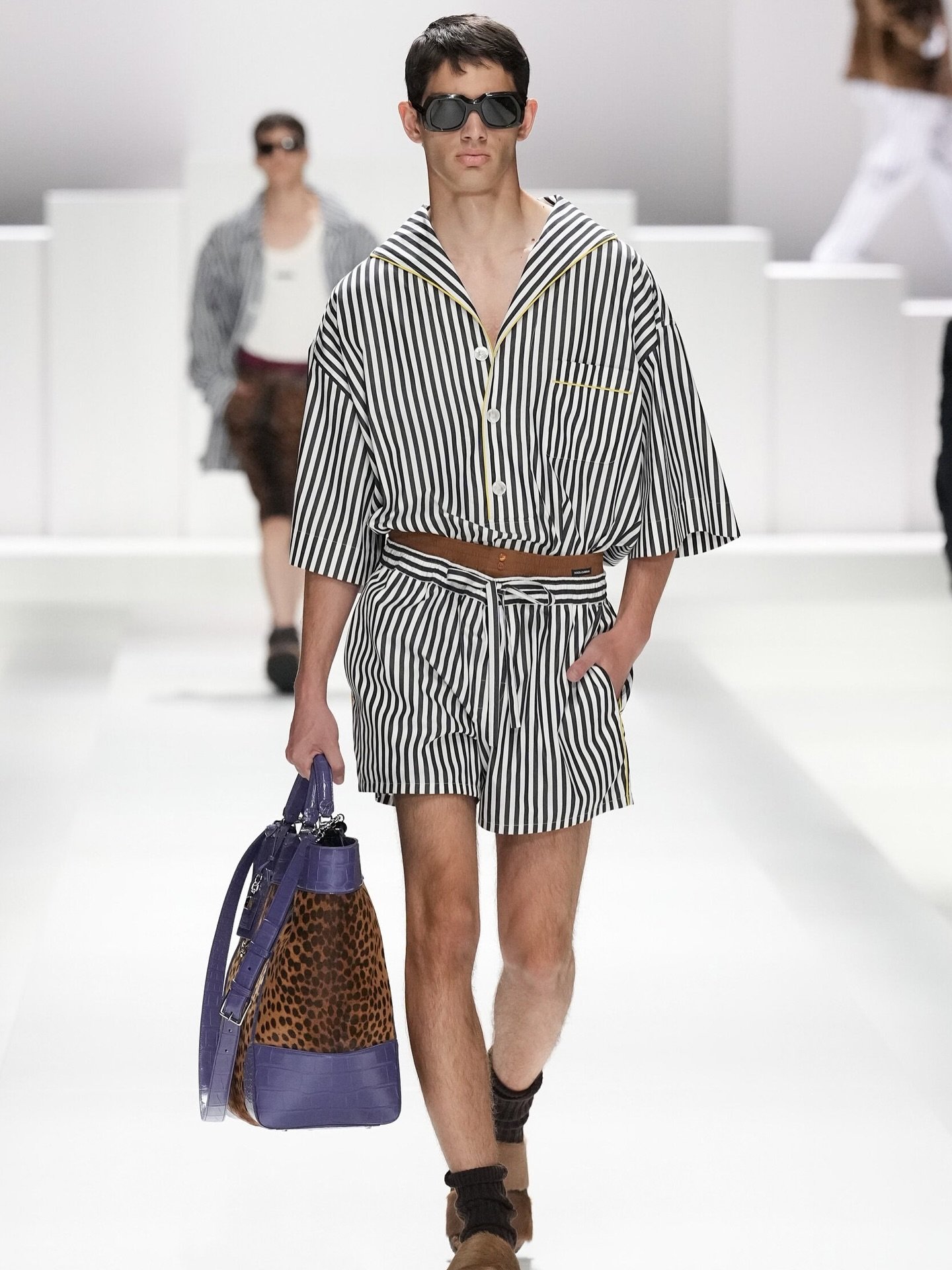 LUKA TESIC @dolcegabbana SS&rsquo;26 in Milan today &hearts;️

Casting @piergiorgio @dmcasting 

#thetroopers #MilanFashionWeek #LukaTesic