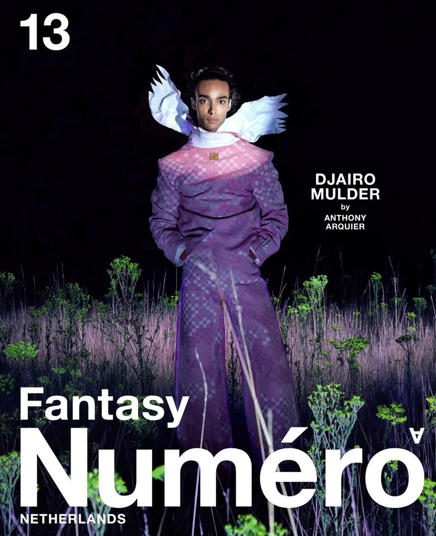 DJAIRO MULDER in @louisvuitton on the COVER @numero_netherlands 💜💜💜

Casting @frenchiller 
Photo @anthonyarquier 
Styling @adornellas 
Make-up @catalinasartor_ 
Hair @mijomajhen 
Editor in chief @timiletonja 
Set @system_f_ 
Cover design @arthurro