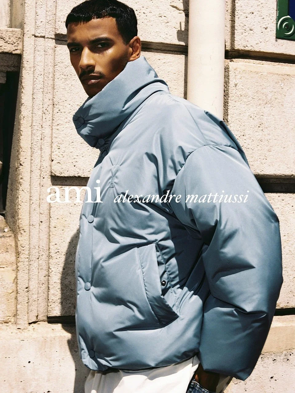 MOHAMED HASSAN @amiparis FW&rsquo;25 campaign 💙

Casting @pierre.clls 
Photo @leonprost 
Styling @mariehaustein 
Designer @alexandremattiussi9 

#MohamedHassan #AMI #campaign #thetroopers #Paris