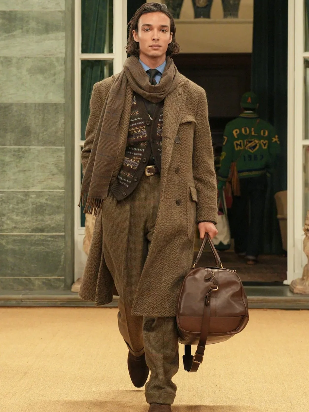 DJAIRO MULDER @ralphlauren FW&rsquo;26 Show in Milan today &hearts;️