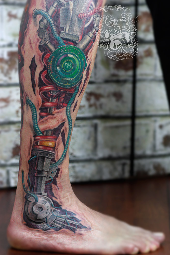 Biomechanical tattoos meaning and images  OVERLORD TATTOO STUDIO
