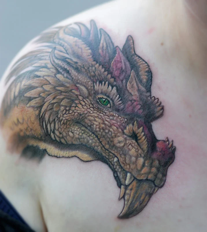 As an old tattoo joke says, we are usually full of first and only tattoos. It is rare that someone stops with just one. That is why I always prepare myself and leave an option for expansion.