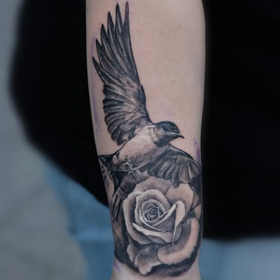 "If you want to fly, give up everything that weighs you down" ......................................... Today's work. Thank you Melanie 🙌 ......................................... #malantattoo #tattoostudio #neuwied #koblenz #tattookoblenz
