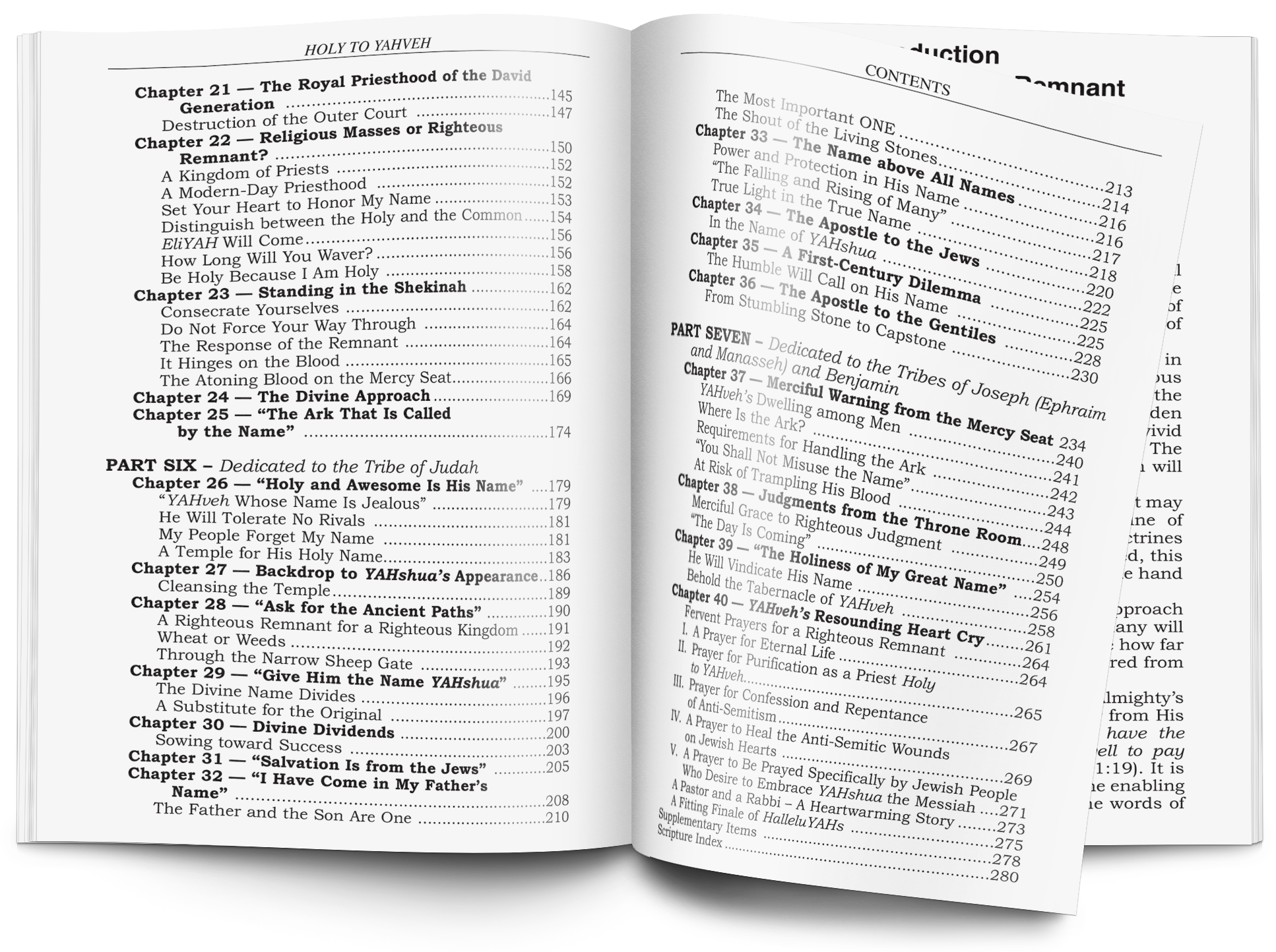 Holy to Yahveh - Table of Contents 2.png