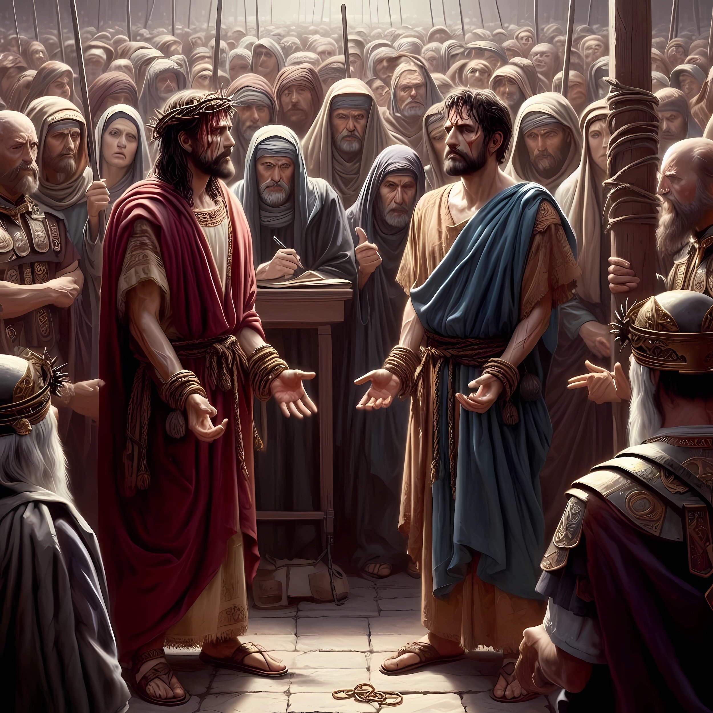 Living A Self Centered Life Is Like Choosing Barabbas