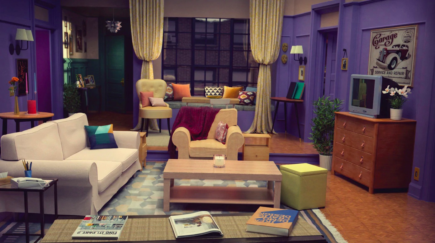 IKEA has turned iconic living rooms from TV shows into a reality