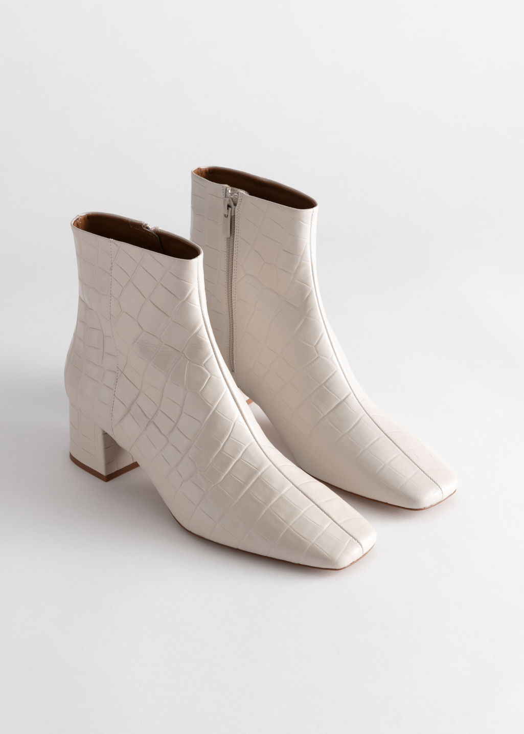 &amp; Other Stories Square Toe Boots £135