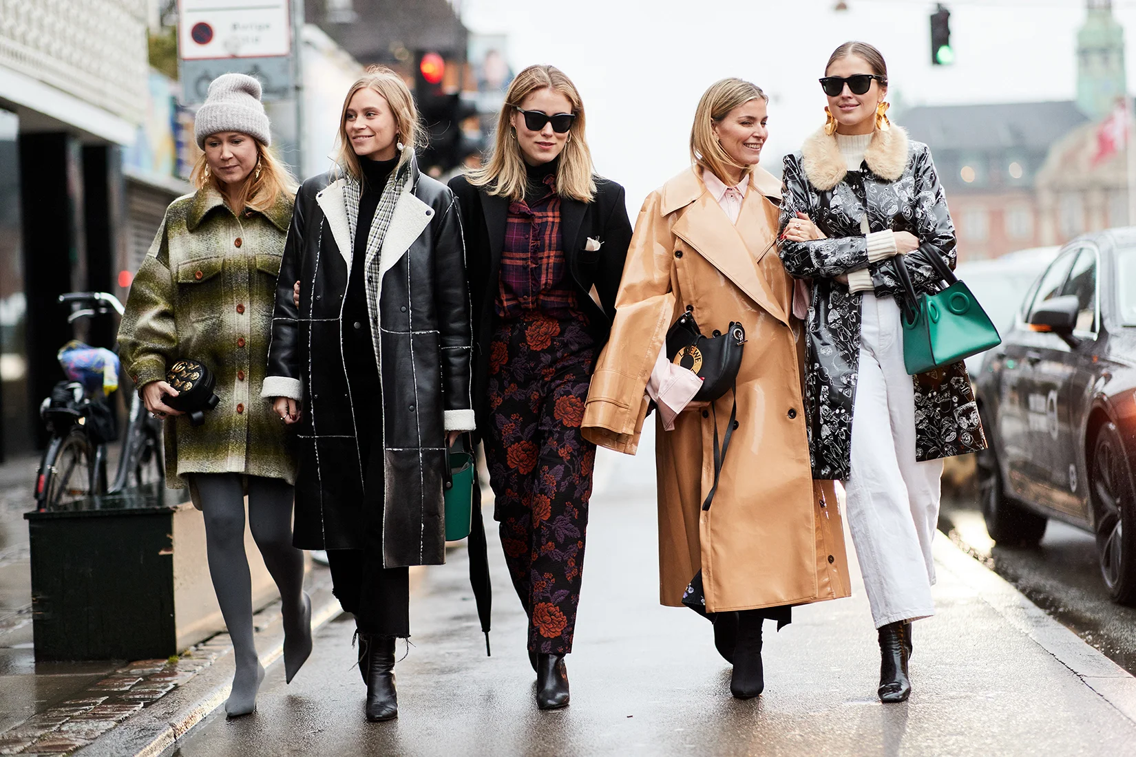 Autumn's chicest coat and boot pairings