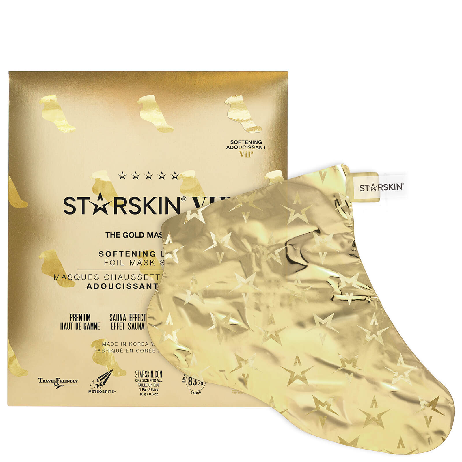 Starskin VIP The Gold Foot Mask, £11.50, Beauty Bay