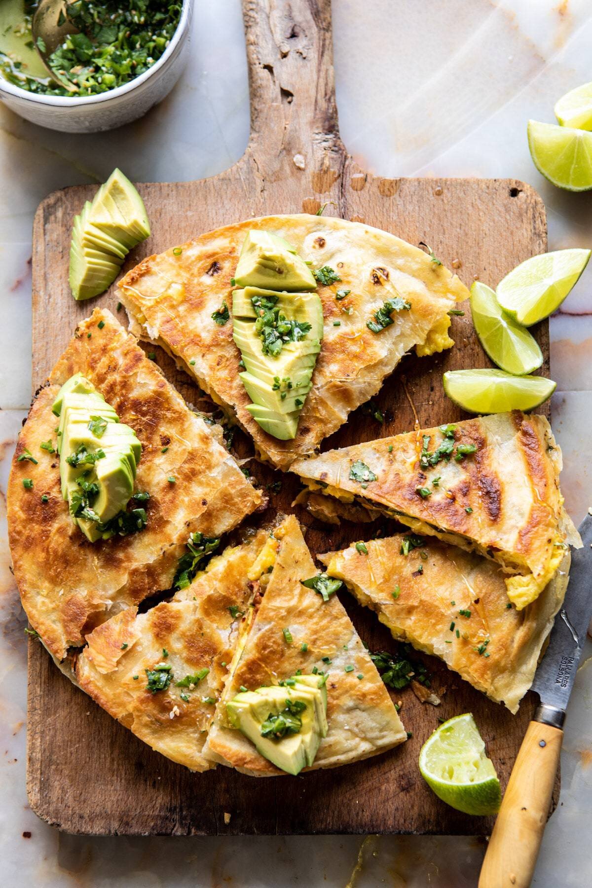 BREAKFAST QUESADILLAS