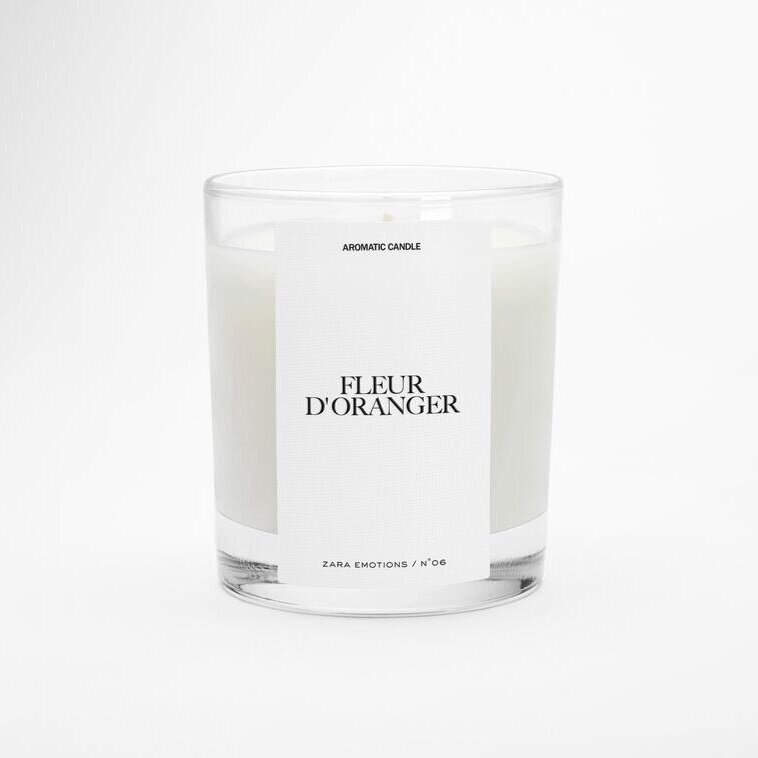 Fleur D'Oranger candle, £15.99, Zara Home