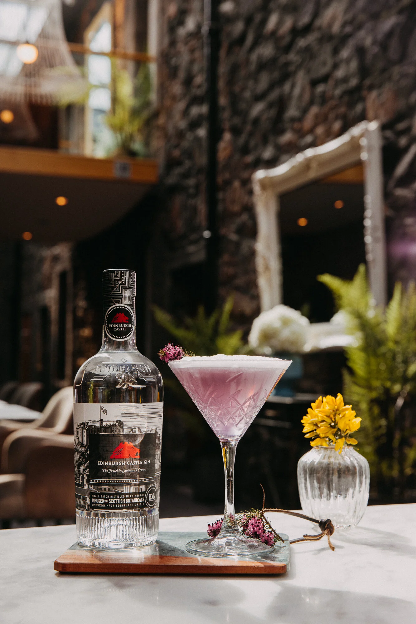 Chin Chin, Edinburgh Castle launches its own Gin