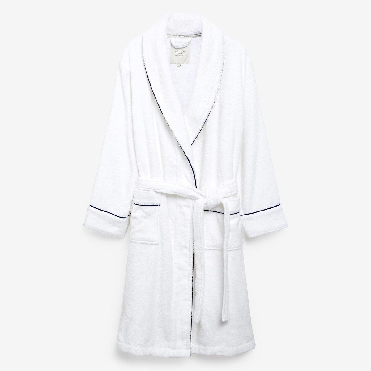White Collection Luxe Premium Cotton Towelling Dressing Gown, £55