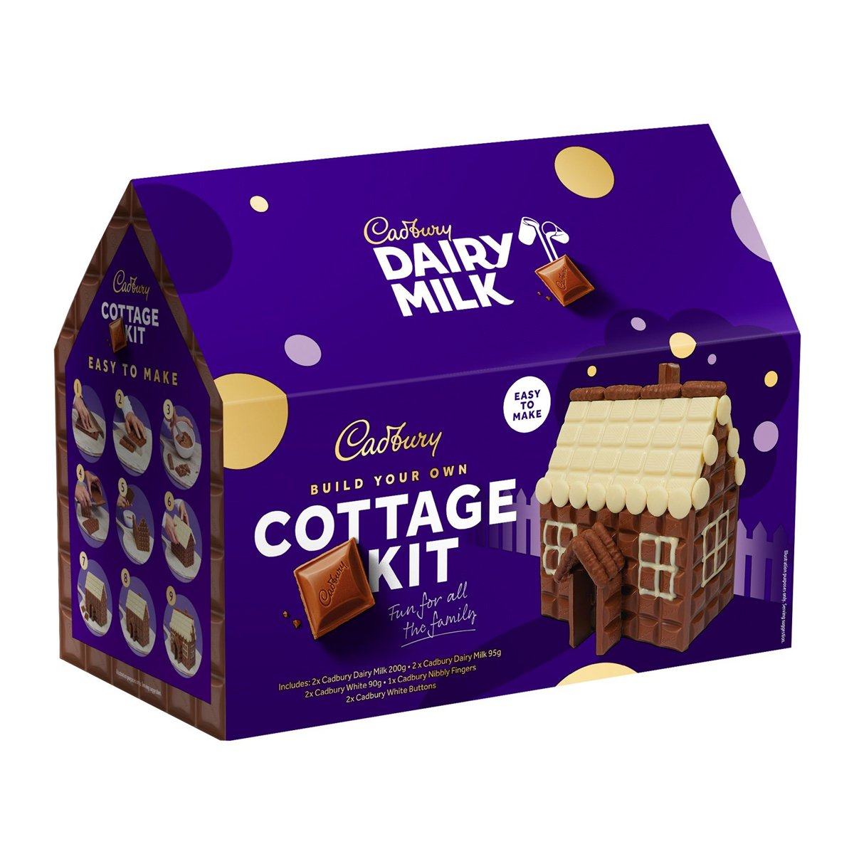 Cadbury Dairy Milk Cottage Building Kit, £18