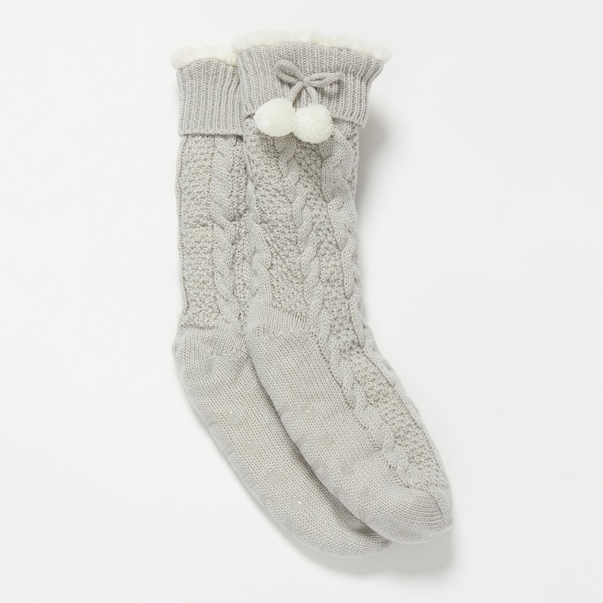 Lipsy Cosy Lined Cable Knit Socks, £15