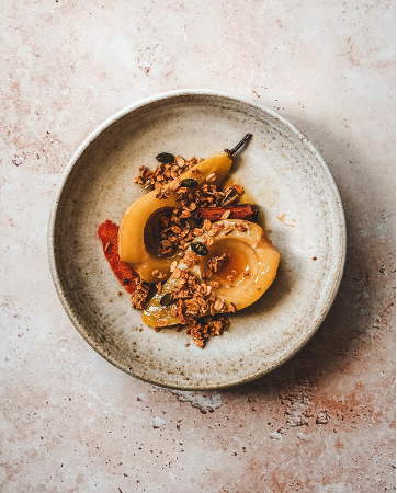 Maple Baked Pears Recipe