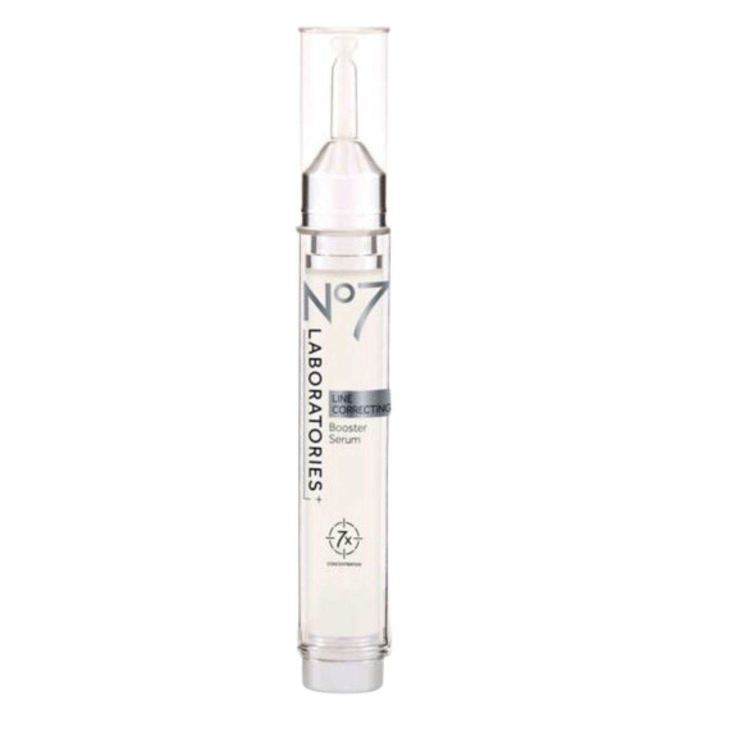 No 7 Line Correcting Booster Serum, £34.95