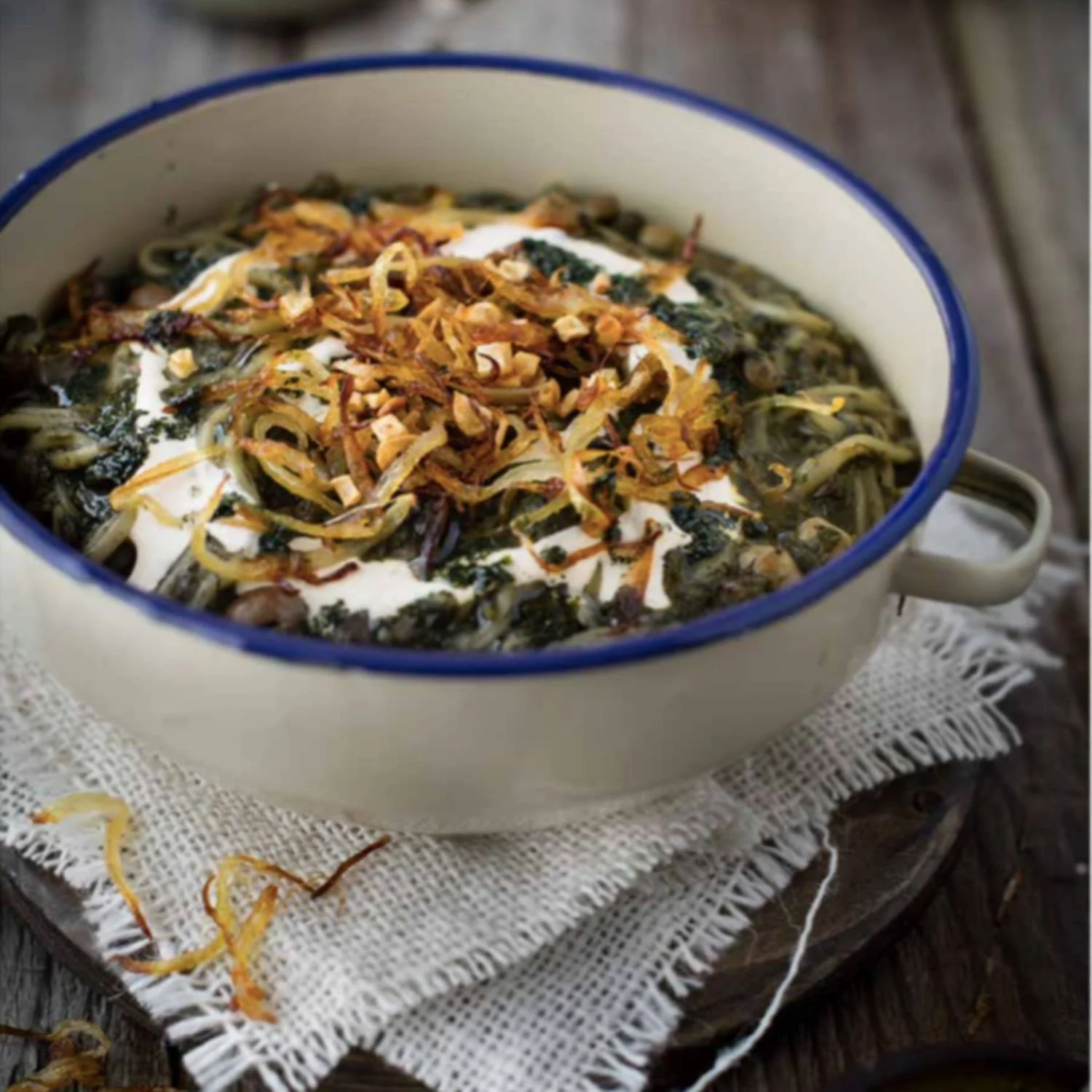 Stage-worthy Persian Noodle & Herb Soup