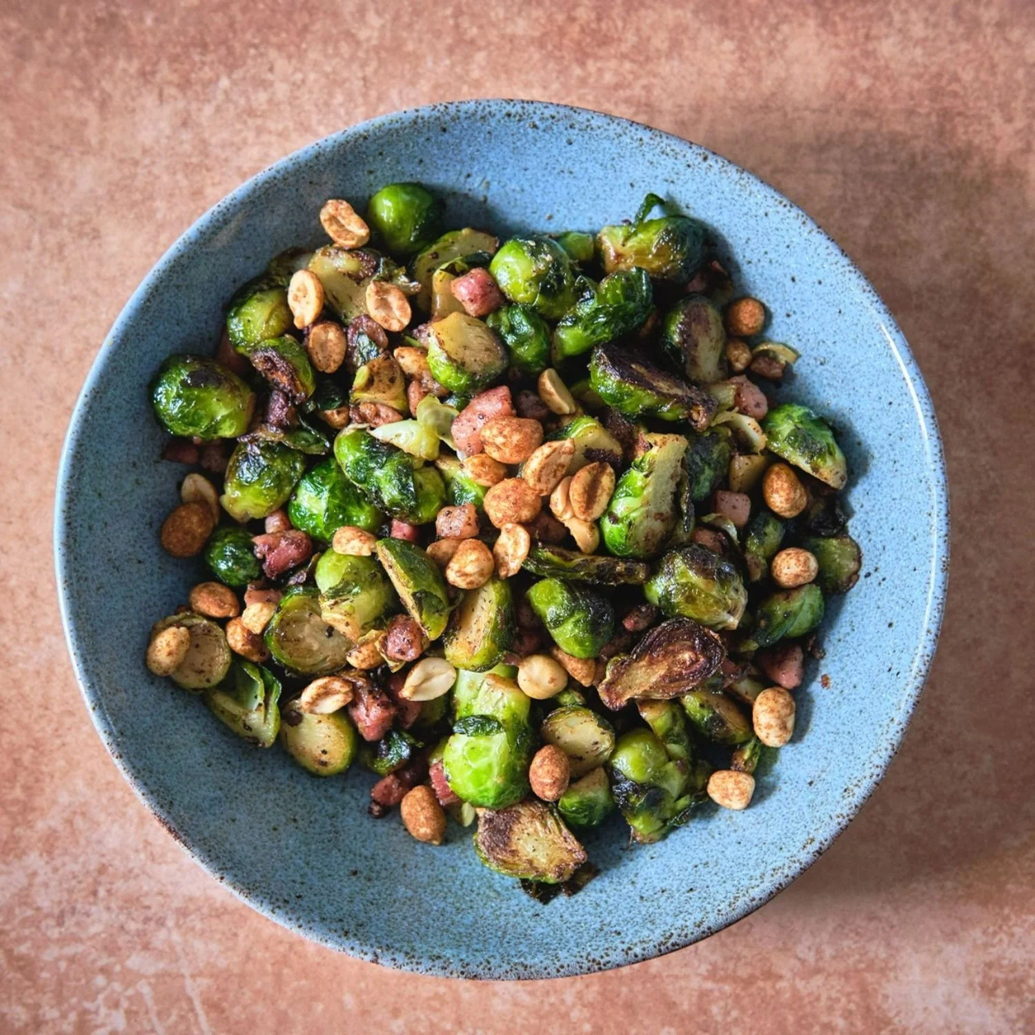 Scene Stealing Brussels Sprouts with Pancetta &amp; Roasted Nuts