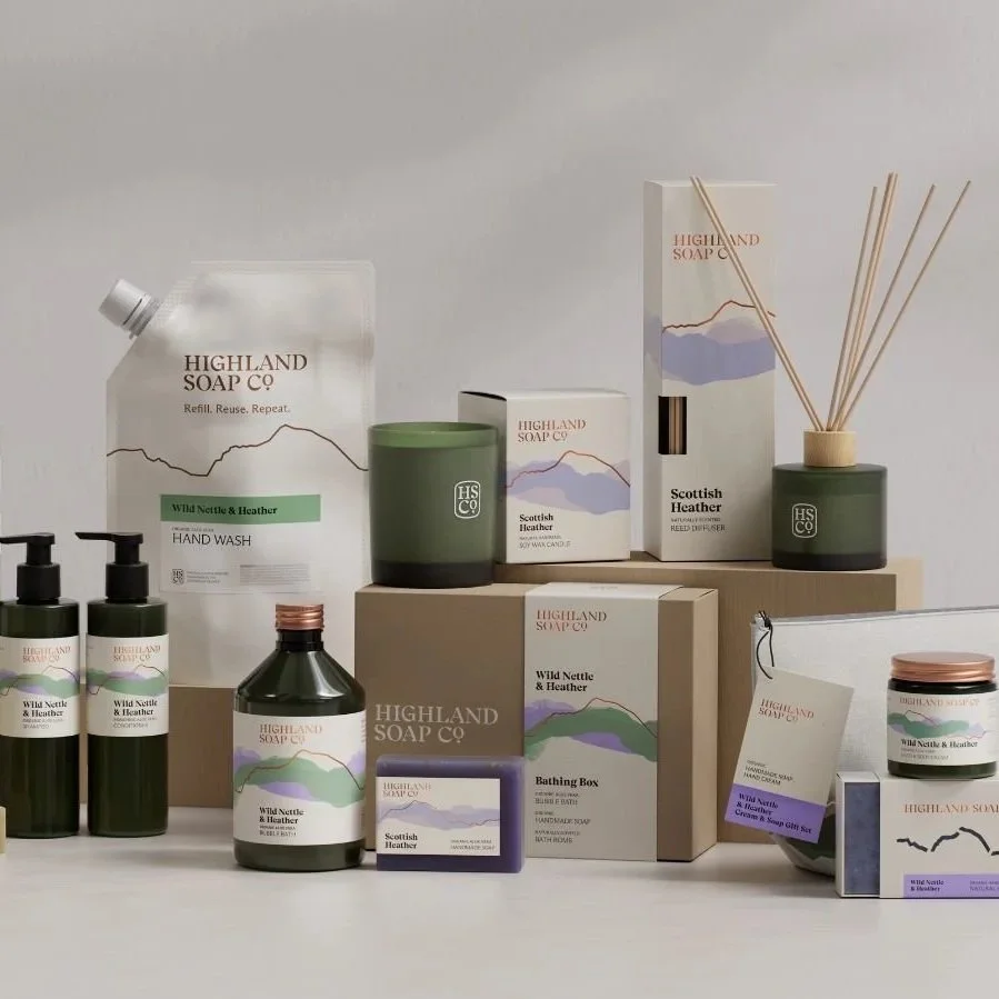 Label Love: The Highland Soap Company’s New Look