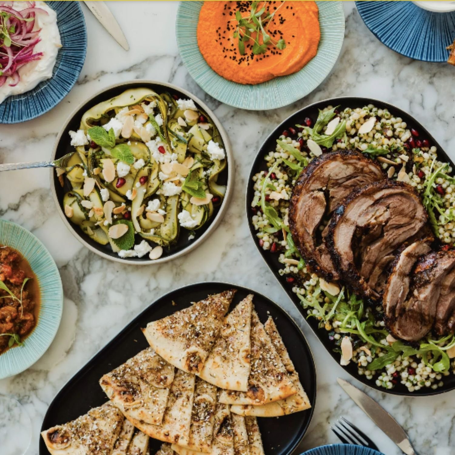 Nor’ Loft Launches A Middle Eastern-Inspired Summer Feast Above Edinburgh