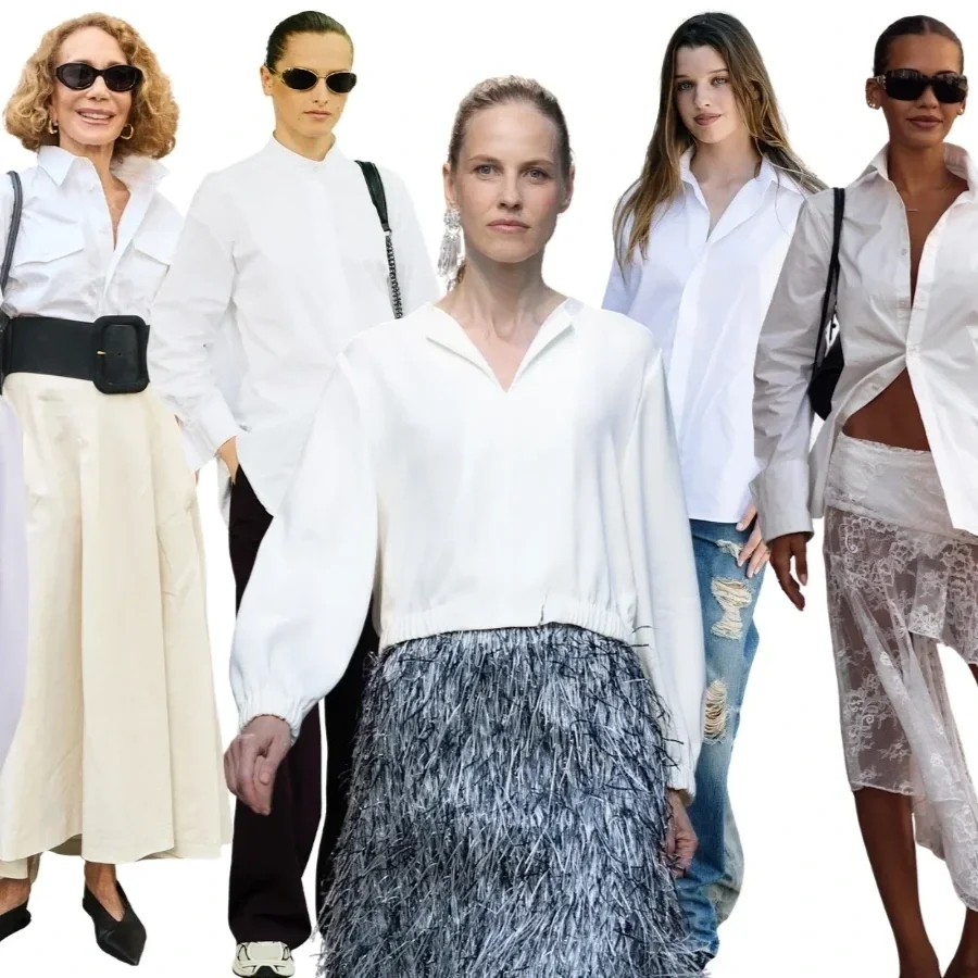 6 Fresh Ways to Wear the White Shirt Now