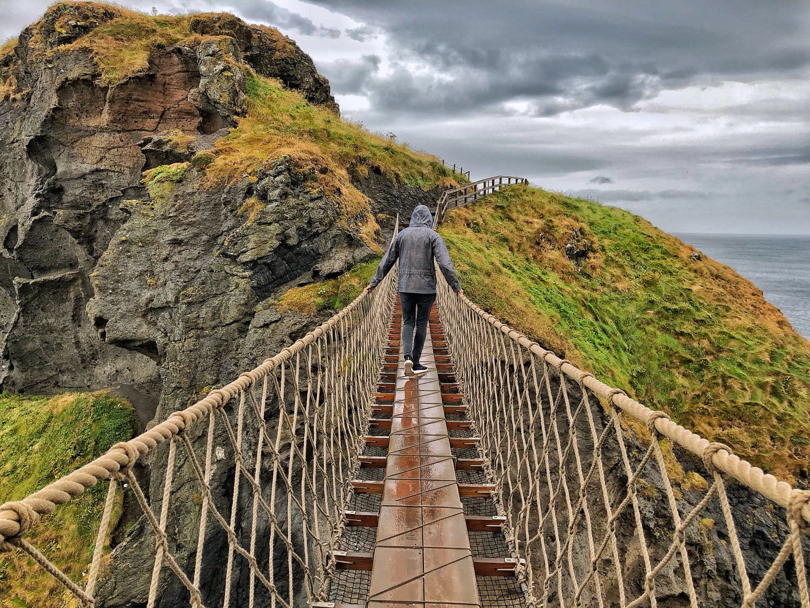 Carrick-a-Rede Bridge - Antrim, Northern Ireland