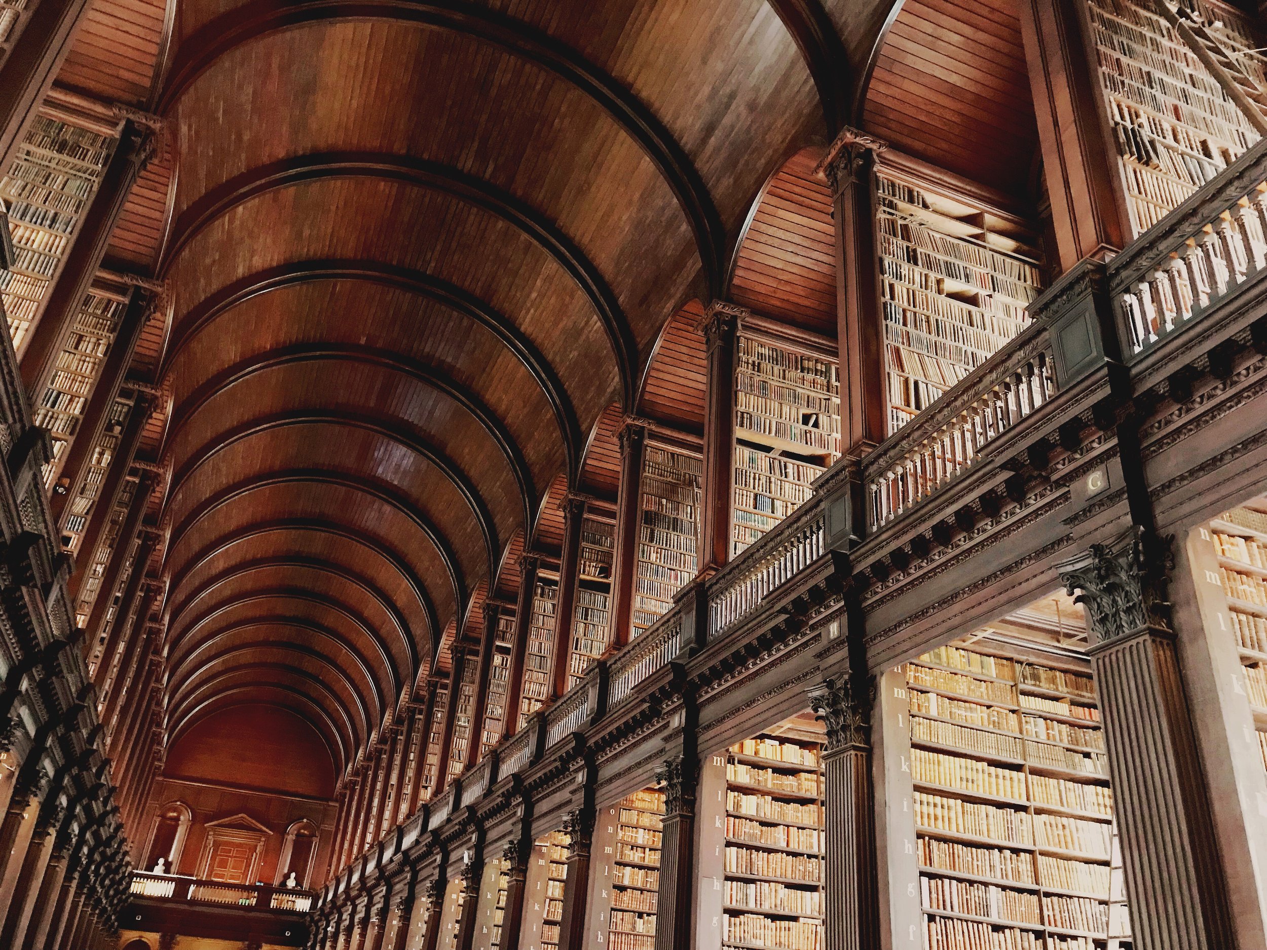 The Long Room - Trinity College Library - Dublin, Ireland