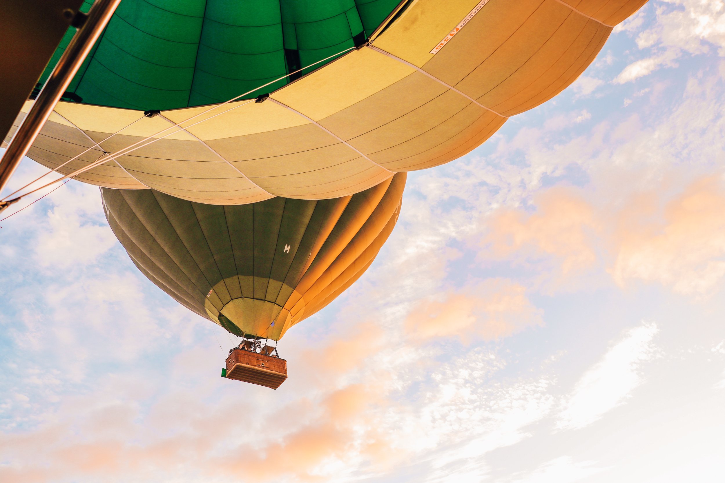 Up, up and away - Bagan, Myanmar