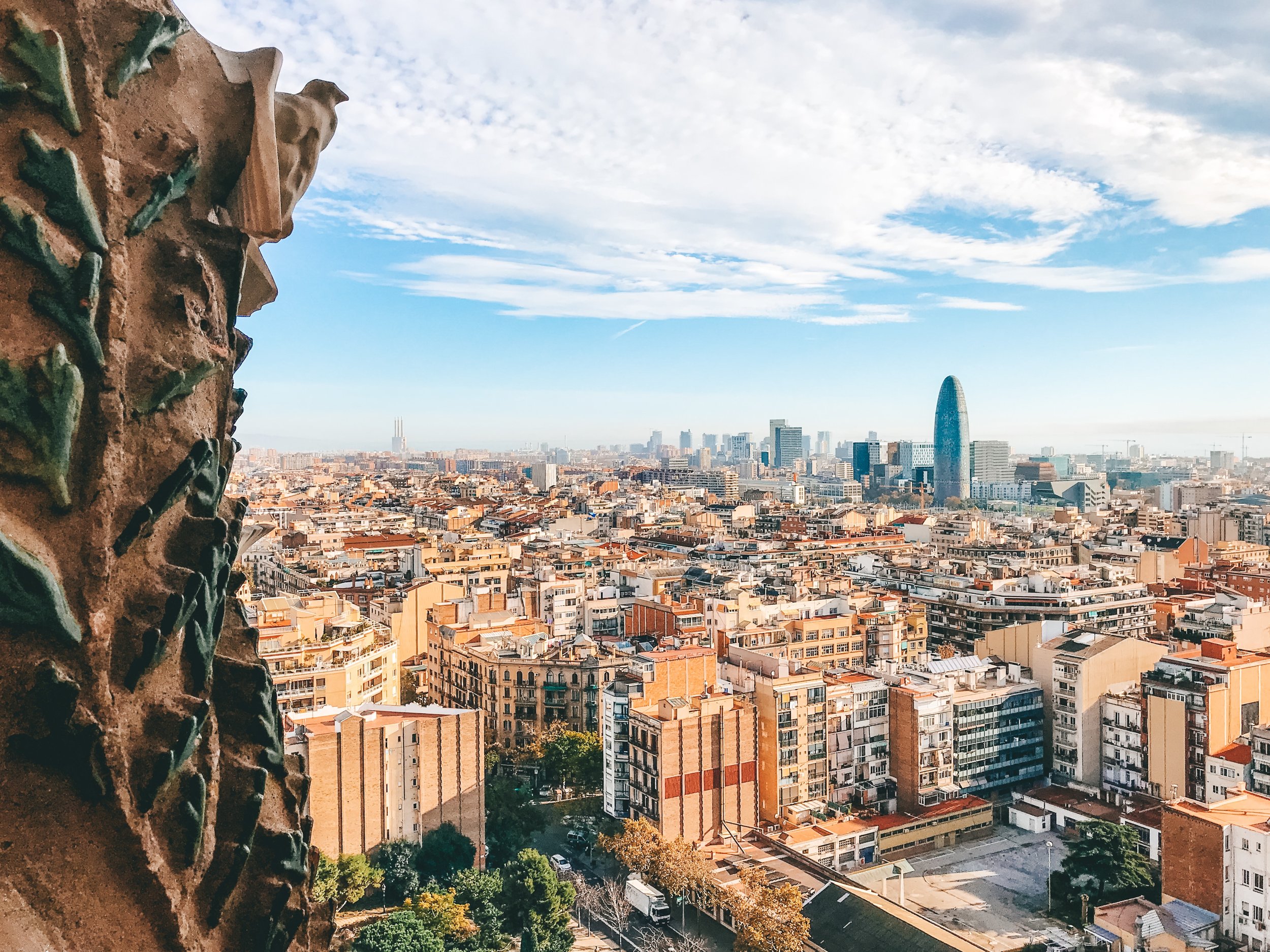 View from the Sagrada Familia - Barcelona