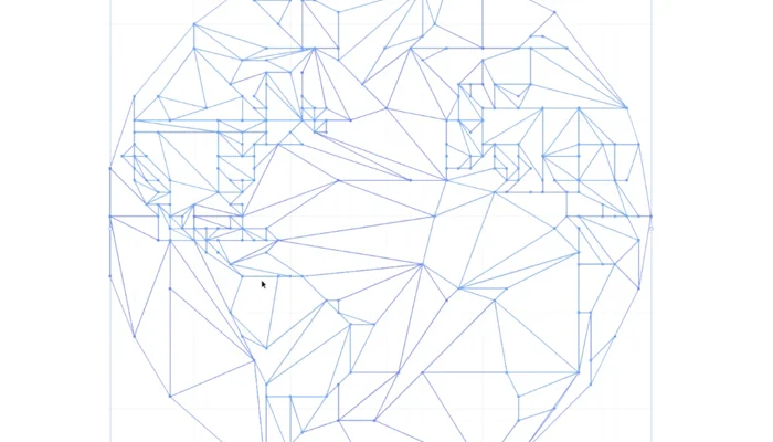 The world: From pixels to crystals