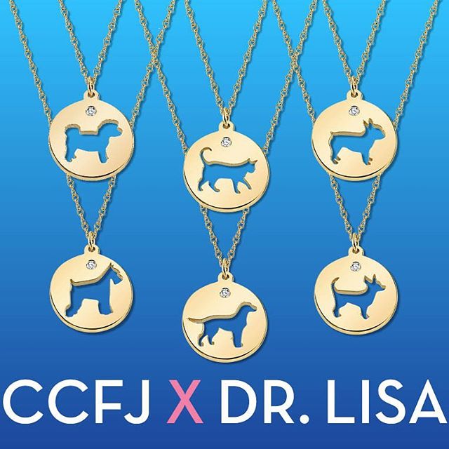 What better way to celebrate national dog day than to announce the launch of my collab with celebrity stylist @carriecramerjewelry : exquisite, hand crafted one of a kind necklaces that can also be customized.  The only socially acceptable way to kee
