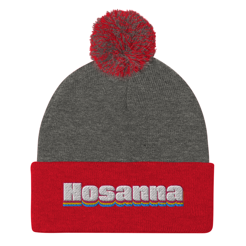 pom-pom-knit-cap-dark-heather-grey-red-front-61770285e05e1.png
