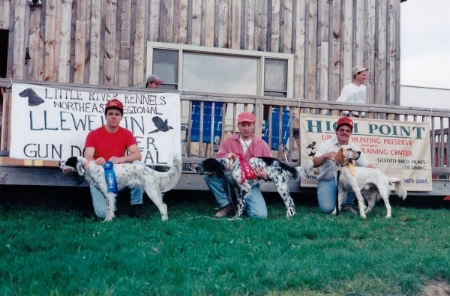 1997 northeast regional llewellin setter gun dog trial -derby class