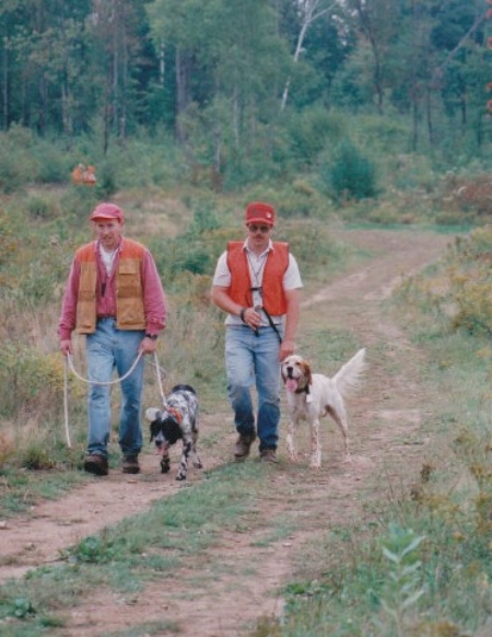 1997 Northeast llewellin setter gun dog trial