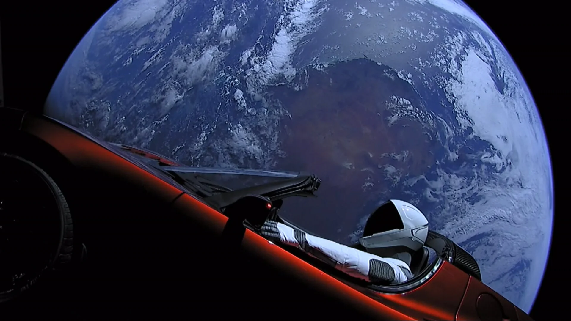 Tracking Tesla's Roadster in Space
