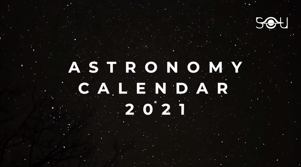 Astronomy Calendar 2021