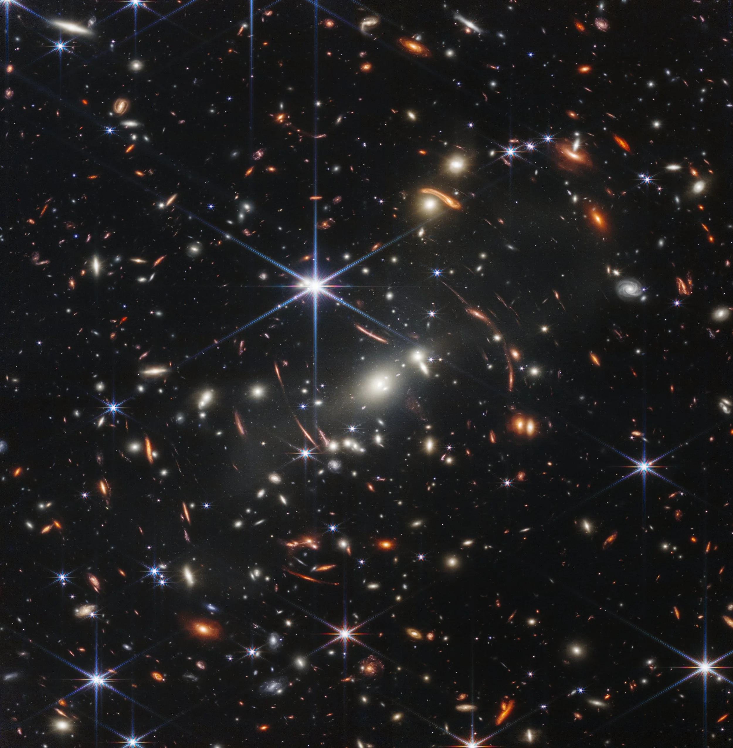 First Deep Field Image from the James Webb Telescope
